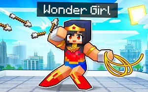 【Aphmau】我的世界|超级英雄之神奇女孩Saving My Friends As WONDER GIRL In Minecraft!