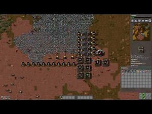 Factorio bot-speedrun to Electronics in 12 minutes (TAS, any%)