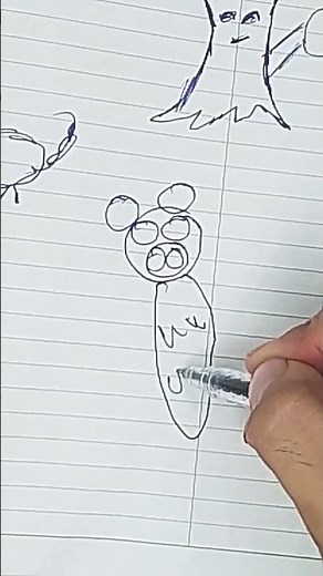 one circle one big circle pig easy drawing full tutorial