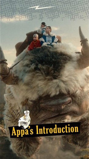 Appa’s Introduction 🐾🌟✈ | Avatar: The Last Airbender (2024) #viral #Netflix #ATLA