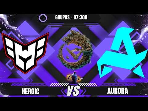 [PT-BR] HEROIC X AURORA - PLAYOFF - PGL WALLACHIA 8 - @VINI