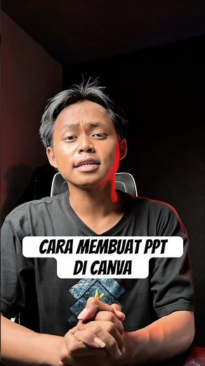 How to create an automatic PPT in Canva #caragadget #canvaedu