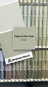 🍃 Reflecting on 2022: October Mist 1495 This soft, silvery green evoked a sense of calm and connection to nature as the 2022 Color of the Year. What new shades will inspire us this year? Find out on October 16th! #ColorOfTheYear2025 #OctoberMist #BenjaminMoore #CalmAndNature #ThrowbackColor | Ricciardi Brothers