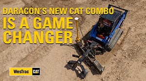 Daracon recently took delivery of a new Cat® 259 D3 Compact Track Loader with a Cat GB124 Smart Grader Blade attachment. They picked this easily transportable setup to help them quickly knock over smaller grading jobs with tight access requirements (Cat Construction Australia). Watch this video to find out why Daracon's Plant Manager Jason Jeffries calls this combo "an absolute game changer for the company" 💪 Read more about the Cat 259 D3: https://bit.ly/3UrmFYY Read more about the Cat GB124: 