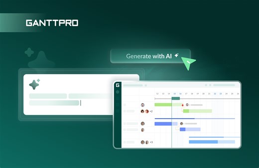 GanttPRO Introduces a Free AI Gantt Chart Maker