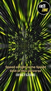 615K views · 26K reactions | Why faster than light travel is impossible?⚡ #science #sciencefacts #space #spacefacts #dailyfact #shorts #speedoflight #viralreels #viralreelinfeed #interstaller #foryou #fypage #fyp #reelitfeelit #interestingfacts #amazingfacts #universe #waheguruji | FACTS ZONE | Facebook