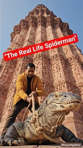"The Real Life Spiderman" #TrendingVideo #AmazingFacts #ActionAdventure #Unbelievable #ViralShorts