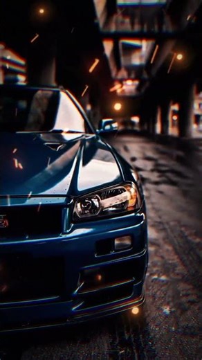 Nissan Skyline GT-R R34 Cinematic Edit 🔥 4K JDM Car Film | The Vibe #luxurycars