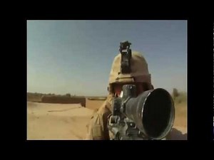 US Sniper shooting at Taliban in Afghanistan
