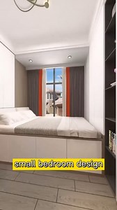 This smart bedroom design/idea is for you 🤍 | House Designs And Bedroom Ideas