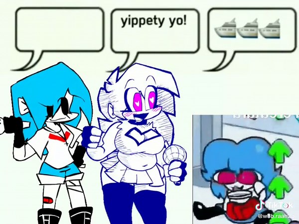 Nusky FNF Edit: SkyBlue Mod Highlights | Friday Night Funkin' TikTok