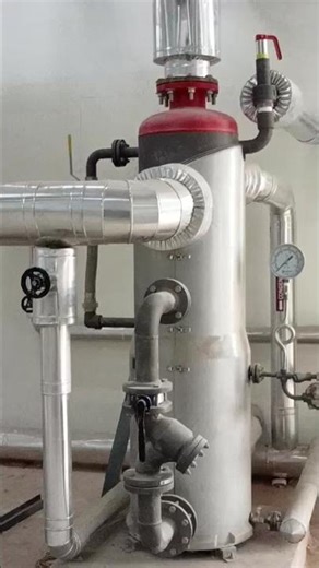 Condense recovery unit.. #shortsfeed #machine #industrialmachine #shortvideo #factory