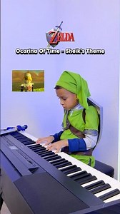Sheik's Theme 🎹🏰 Zelda Ocarina of Time Songs! 🤯 8 Year Old Piano Prodigy Jelijah Diaz #zelda #piano