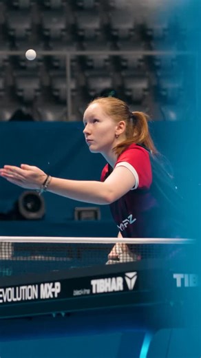 🗣️ “Užívám si mladou energii v našem týmu, Verča dnes zahrála výborně,” chválila po postupu Hana Matelová. | Český stolní tenis