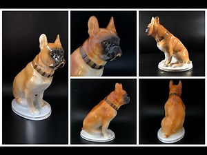 Manufacturing process of Lomonosov Porcelain Dog Figurine