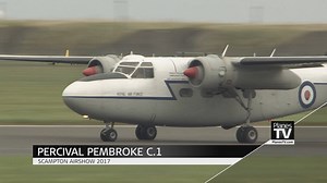 Great to see the Percival Pembroke get airborne at the Scampton Airshow today after a few issues yesterday. Stunning display and aircraft! | PlanesTV.com