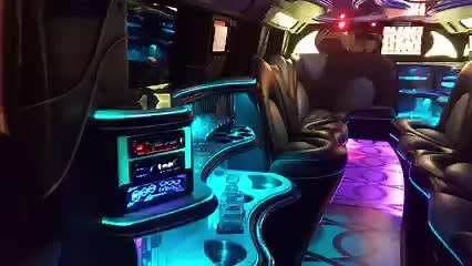 Glasgow Hummer Limo Interior Tour