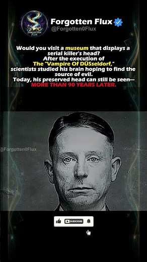 Why Scientists Studied the Brain of the "Vampire of Düsseldorf" 😳