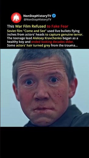 The Most Brutal War Film Ever: Come and See (1985) #shorts