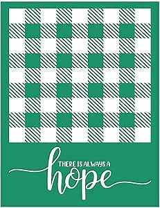 Amazon.com: DGAGA DIY Self-Adhesive Silk Screen Stencil Mesh Transfers Buffalo Plaid Stencils for Christmas Stencil Painting on Wood, Home Decor, Bag, T-Shirts(8.5x11,Plaid)