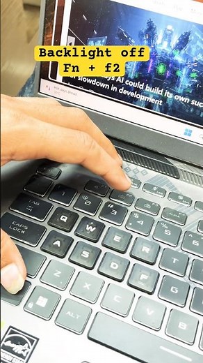 How to off and down asus org strix laptop backlight #asus #asusrog #rog #rgb #rogstrix #asuslaptops