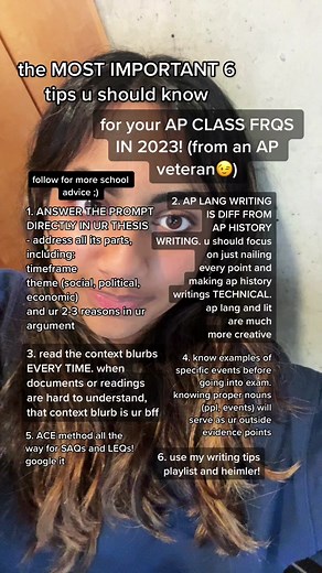 Expert Writing Tips for AP Class Success