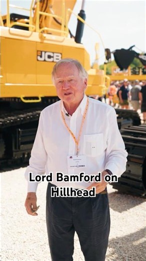 Lord Bamford on JCB at Hillhead 2026