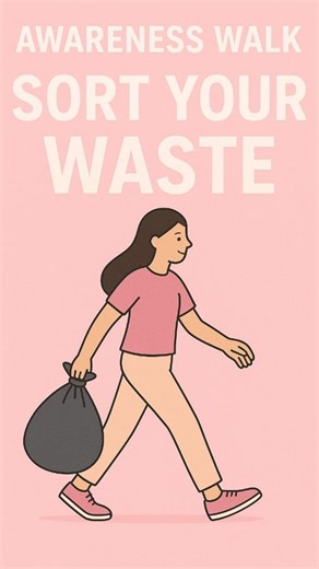 lishoo Malik | walk with purpose leave no waste behind . . #sortyourwaste#awarenesswalk#greensteps#foryoupage | Instagram