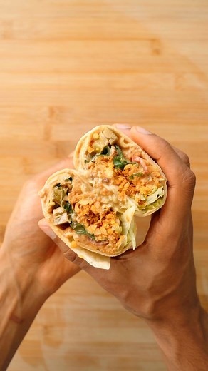 179K views · 289 reactions | Falafel 陵 Wrap für Faule ️Portionen: 2...