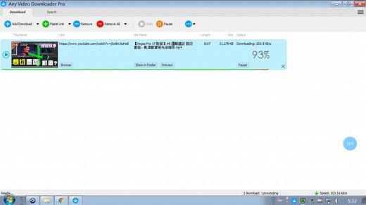 视频下载软件 any Video Downloader Pro 的安装和使用
