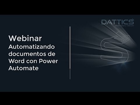 Automatizar documentos de Word con Power Automate - Webinar