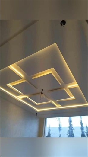 Best gypsum fall ceiling design for living room