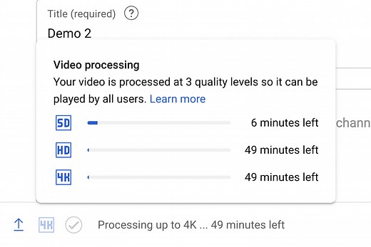 How to find out how long YouTube processing take - RouteNote Blog