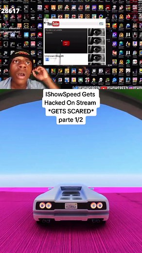IShowSpeed Gets HACKED On Stream *GETS SCARED*😂 (parte 1/2) || #viruscomputer #ishowspeed