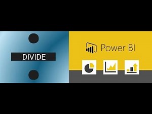 Conditional column and Divide DAX Query tutorial Power BI