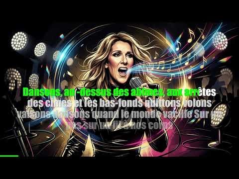 Celine Dion - Dansons (Official Karaoke Version with Lyrics)