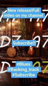 Blues Jam in A | 95 BPM | Practice Guitar 🎸