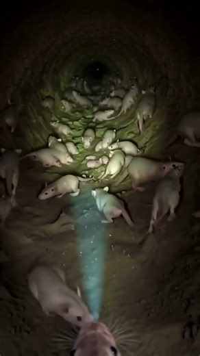 Exploring a mole rat colony | Micro Camera Exploration #gopro