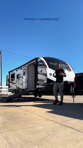 This RV is so close to being wheelchair accessible! The ramp allows for someone who is physically impaired or in a wheelchair to more easily access the interior of this RV. The living space and bathroom, however, are not wheelchair accessible. This is a Keystone Outback 240URS that also acts as a toy hauler travel trailer. The RV in this video sold, but a new 2024 of this model will cost around $40k #rv #camper #rvlife #rvlifestyle #rvtiktok #camperlife #camperlifestyle #handicap #wheelchair #to