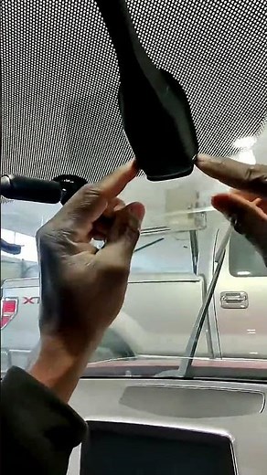 How to remove a windshield run sensor on a 2014 Mazda 3