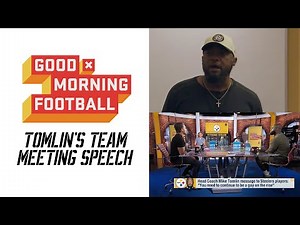 GMFB on Coach Mike Tomlin's speech in team meeting | Pittsburgh Steelers