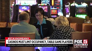 The Nevada Gaming Control Board released social distancing guidelines casinos must follow in order to reopen. Kyla Galer shares details from the plan. READ MORE: https://bit.ly/2W4vN7p | FOX5 Las Vegas