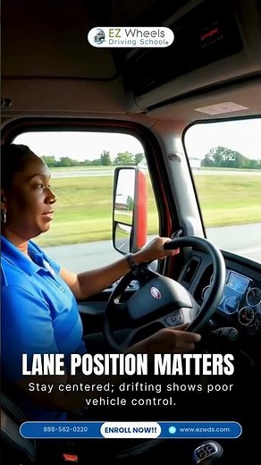 Lane Position Matters | CDL Driving Tip