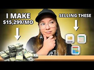 How I make $15,299/month selling digital downloads (Canva + A.I.)