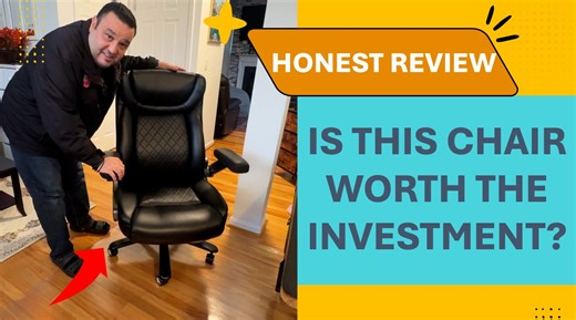 Watch Prepare to be swallowed in comfort by this chair on Amazon Live