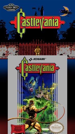 Castlevania (NES) 8-Bit Legend! #castlevania #konami #nes #retrogamingfun