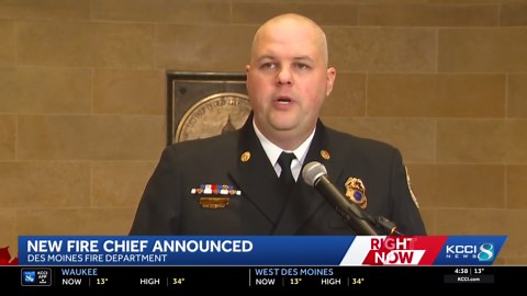 Des Moines Fire Marshal Jonathan Lund named city's new fire chief