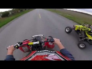 2006 HONDA TRX 450ER VS 2009 SUZUKI EFI LTR 450