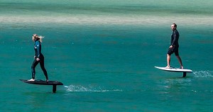 fliteboard introduces the future of surf culture: electric hydrofoil watercraft