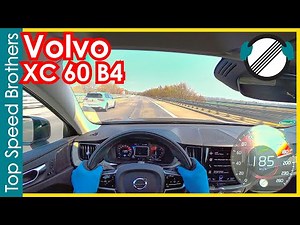 Volvo XC60 B4 Mild-Hybrid AWD (2021) AUTOBAHN POV TOP SPEED 🚀 #TopSpeedBrothers